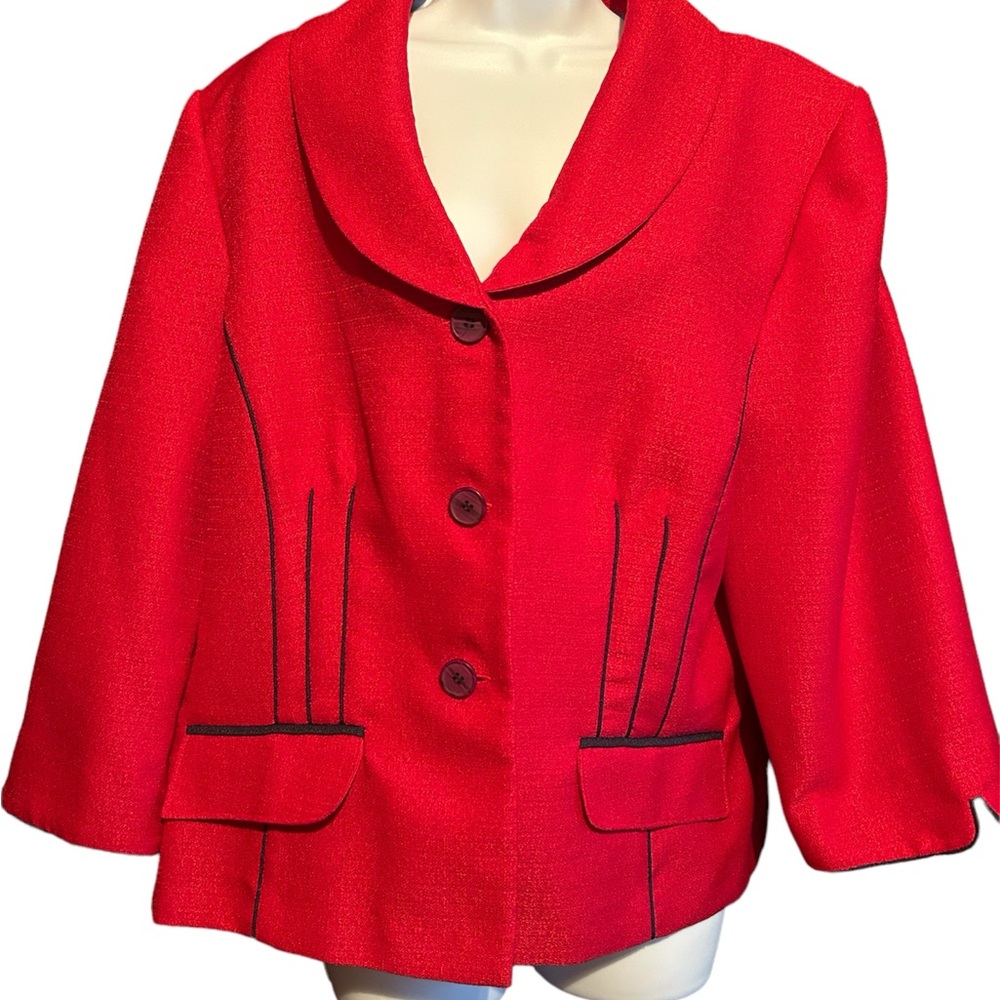 Sag Harbor Dress‎ Women’s Size 18 3-Button Front Blazer